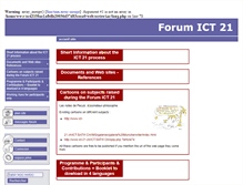 Tablet Screenshot of ict-21.ch